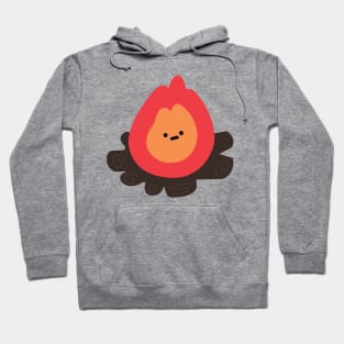 Cute Christmas Burning Campfire Hoodie